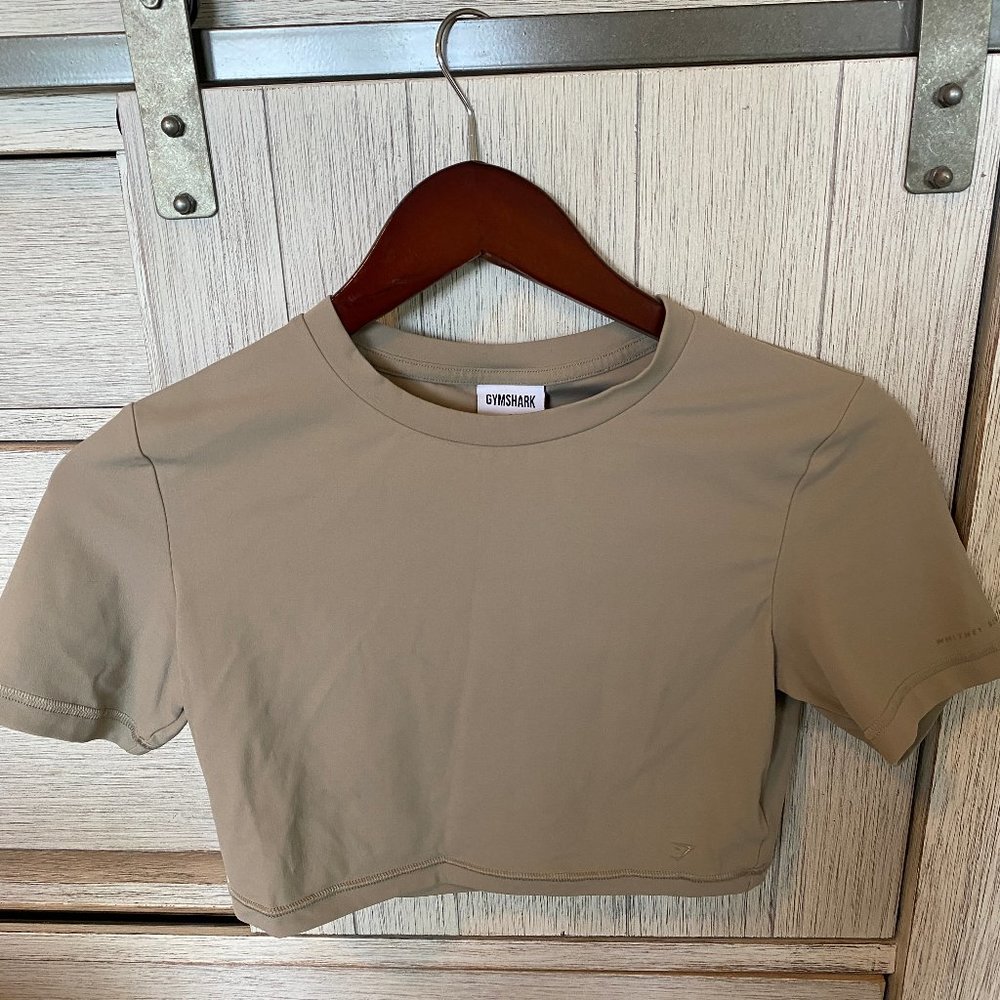 Gymshark Whitney Simmons Short Sleeve Crop Top - Used